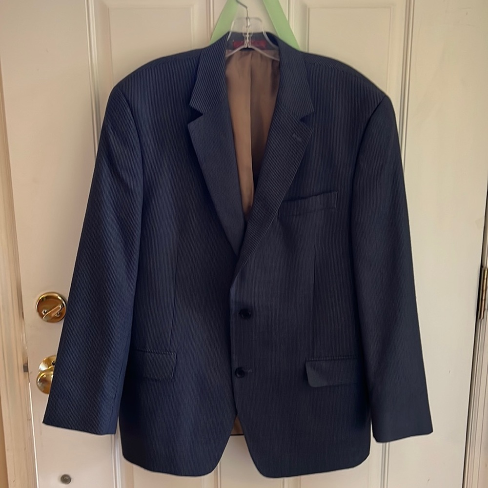 IZod/Macy’s Mens Store Blue Blazer 44R